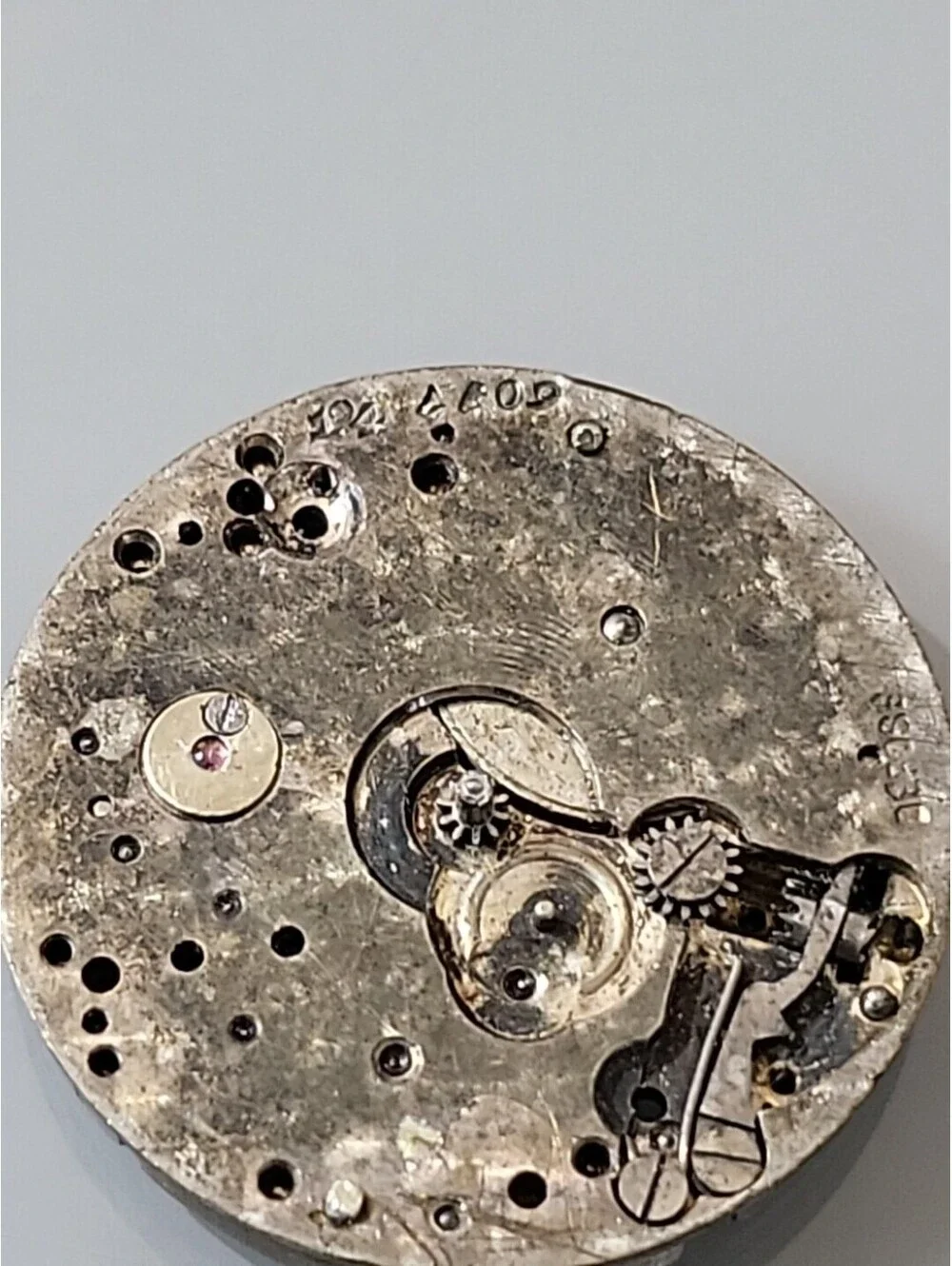 Landeron Swiss watch movement 22mm For Parts Or Repairs 6017 14 Bepose As Is L71
